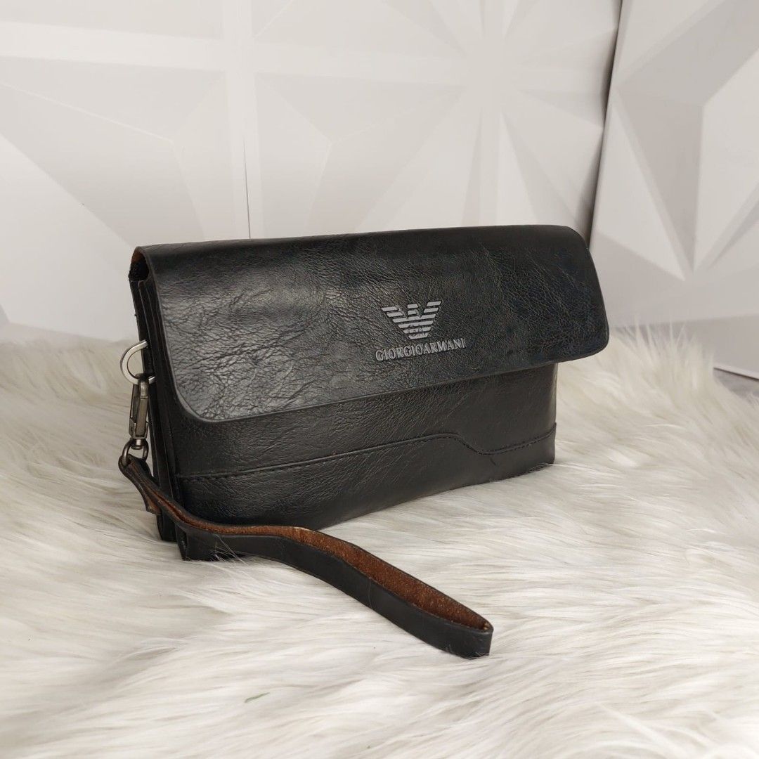 Giorgio Armani handbag Pria Tas tangan fashion Pria