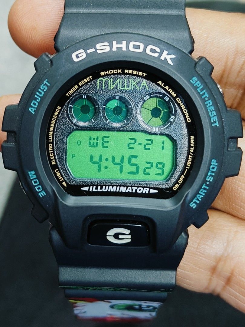 G SHOCK DW6900 CUSTOM MISHKA Men s Fashion Watches Accessories