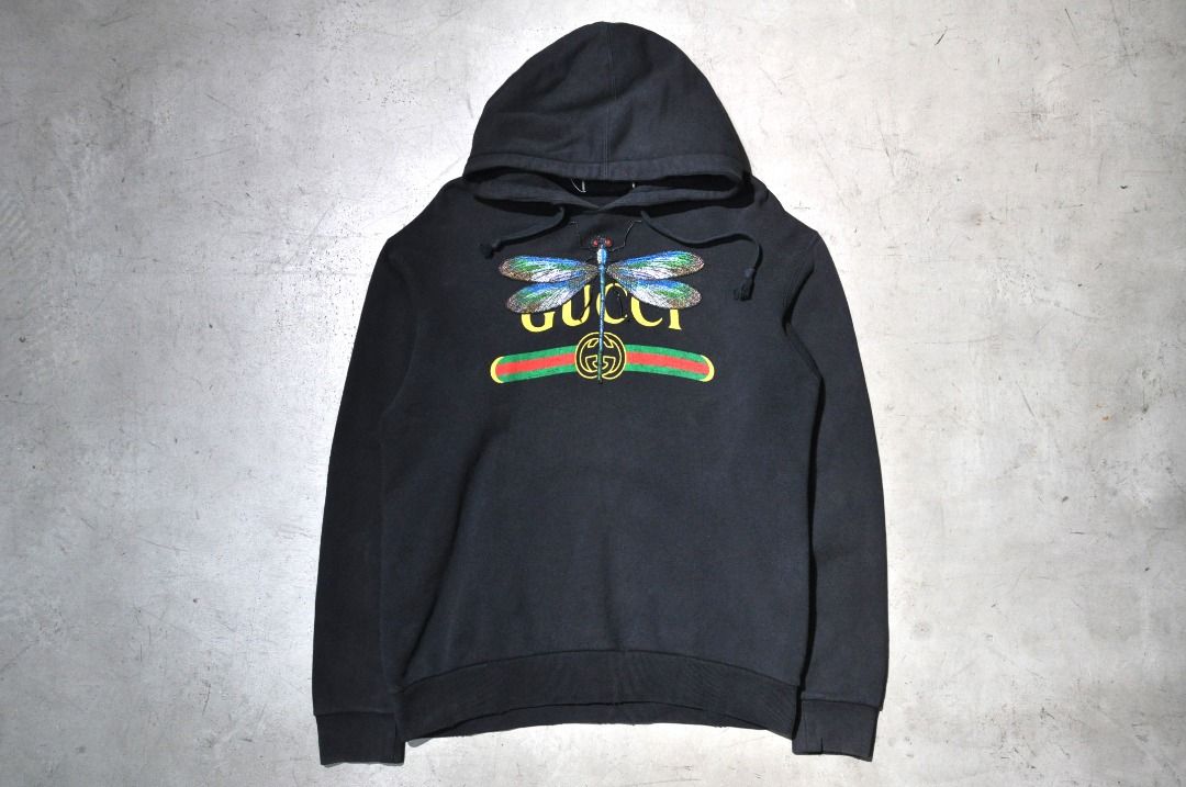 Gucci dragonfly hoodie store