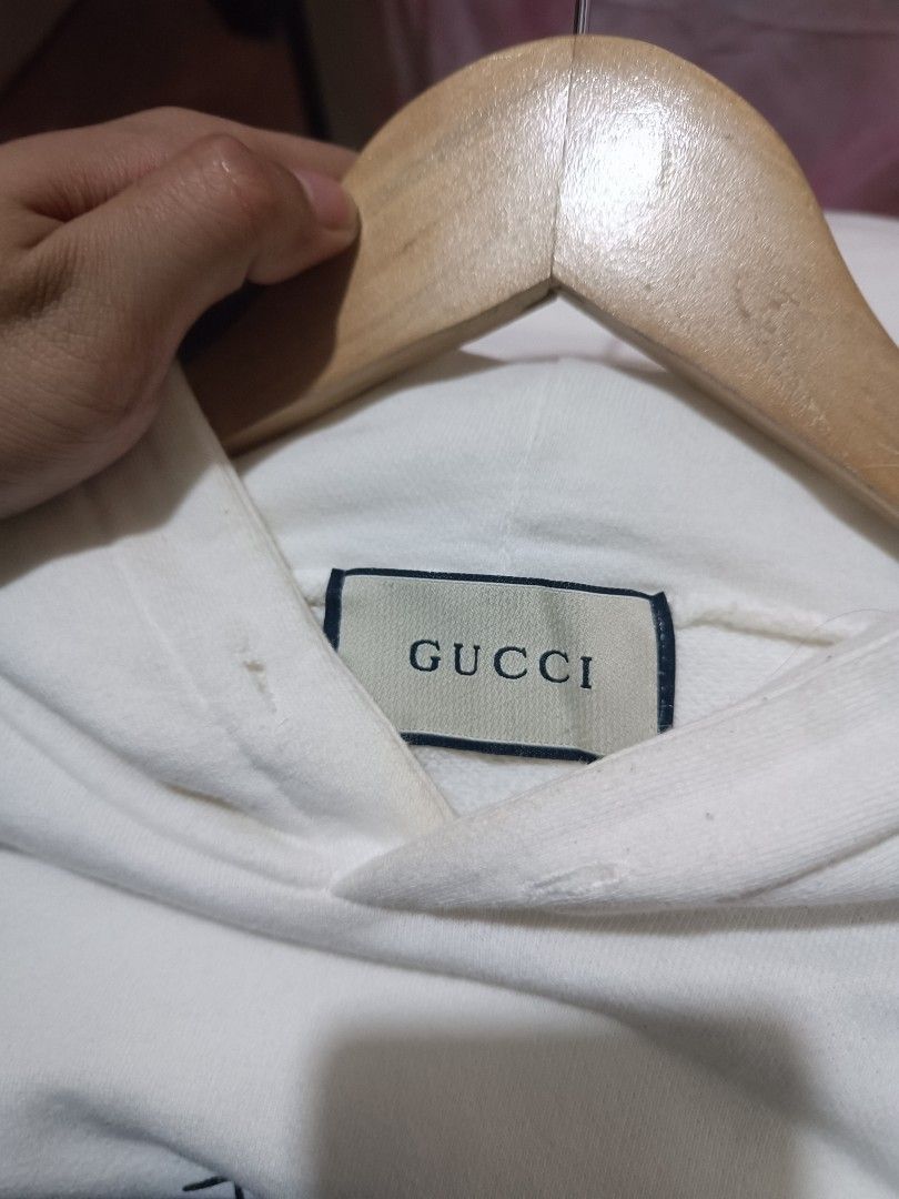 Gucci cities hoodie white discount