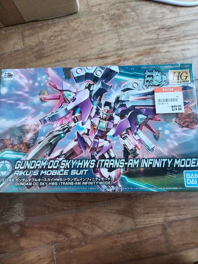 GUNDAM 00 SKY HWS [TRANS-AM INFINITY MODE], Hobbies & Toys, Toys ...