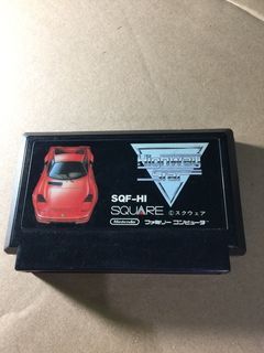 Highway Star Rad Racer NEC Famicom game cartridge