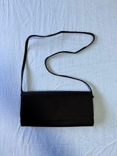 H&M Black Velvet Bag (Crossbody + Clutch)