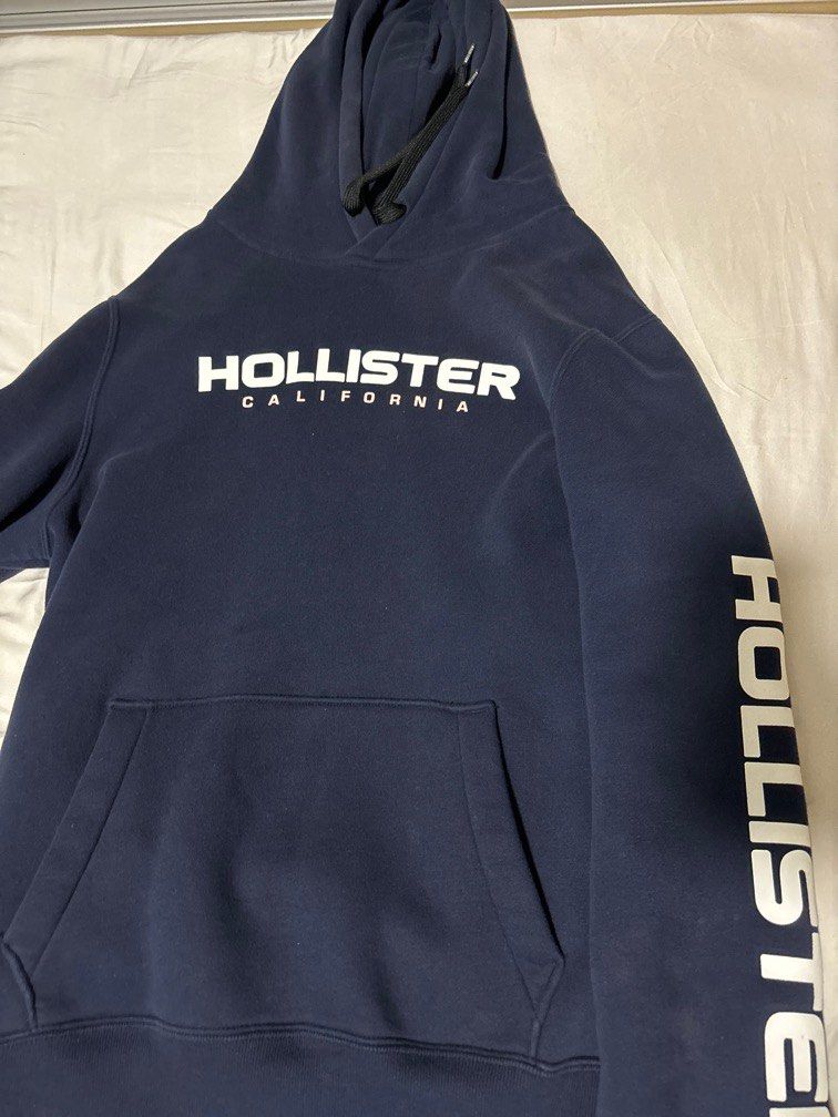Hollister Hoodie Navy Men s Fashion Coats Jackets and