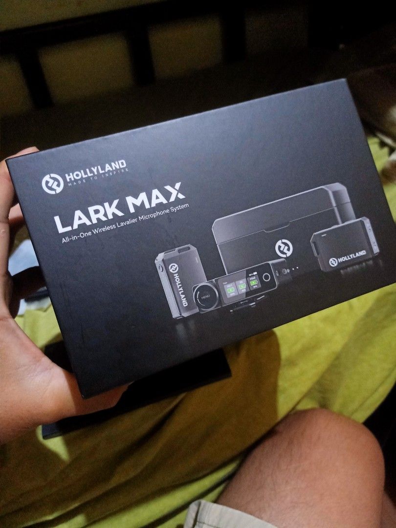 Hollyland Lark Max Duo Complete (Category: Microphones) located in Malabon City. Submitted by r0r0z (Listing ID 1288619616, Image 1). Description: for sale only no performance issue complete test all you want rfs: 32bit float meet up. valenzuela, monumento, trinoma, meycauayan, balagtas.