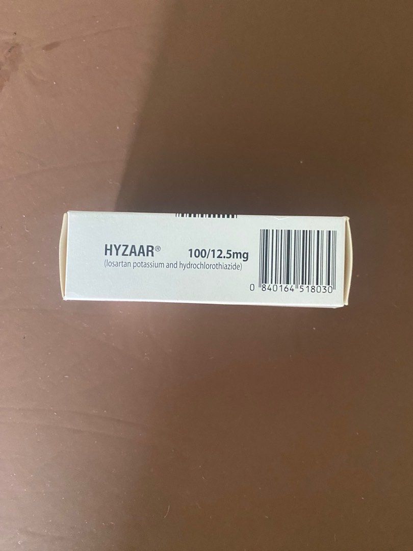 Hyzaar 100/12.5mg, Health & Nutrition, Health Supplements, Vitamins ...
