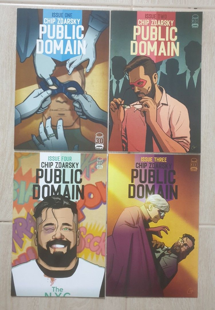 Image Comics PUBLIC DOMAIN #1-4 Chip Zdarsky (Category: Comics & Manga) located in San Mateo. Submitted by sincnarf (Listing ID 1288691850, Image 1). Description: Image Comics PUBLIC DOMAIN #1-4 Written and drawn by Chip Zdarsky RFS decluttering payment via gcash or metrobank buyer will book for delivery.