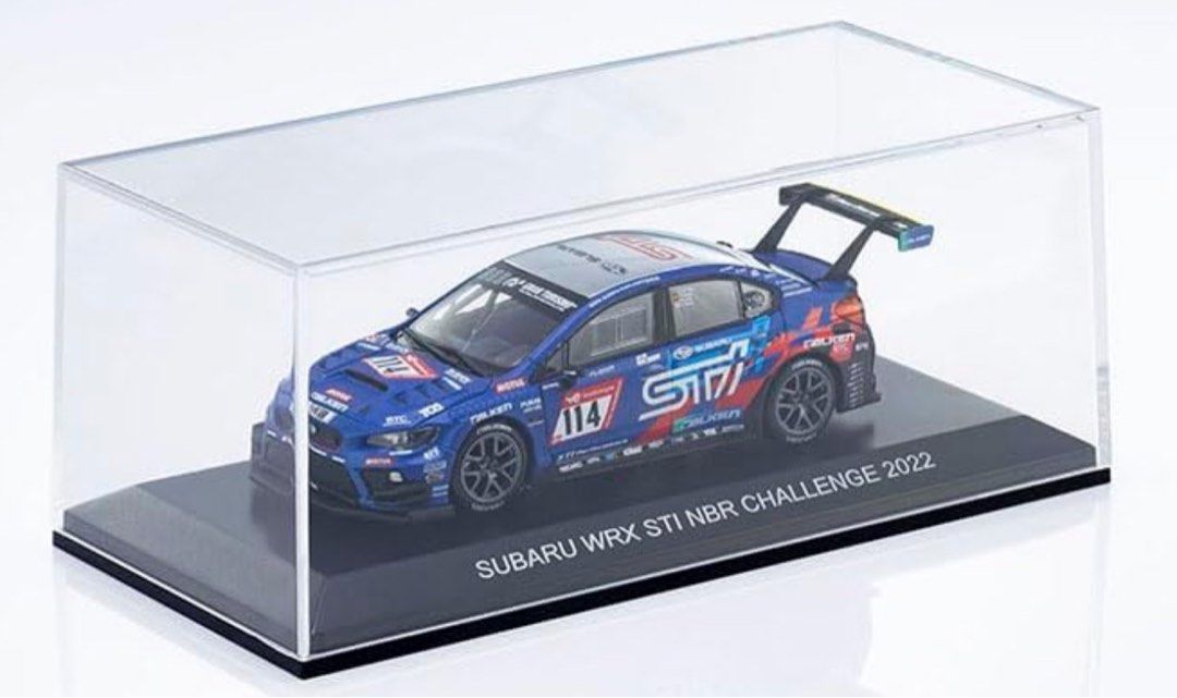 サイズ交換ＯＫ】 京商 未開封品 2022 CHALLENGE NBR STI スバルWRX 