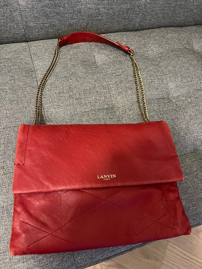 Lanvin shoulder handbag | Lanvin 手袋, 名牌, 手袋及銀包- Carousell