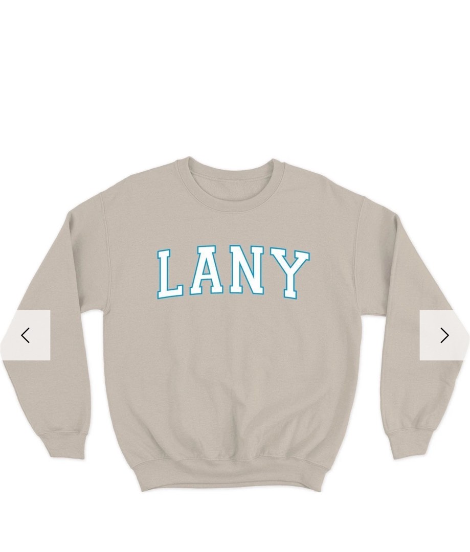 LANY Varsity Crewneck Men s Fashion Tops Sets Hoodies on