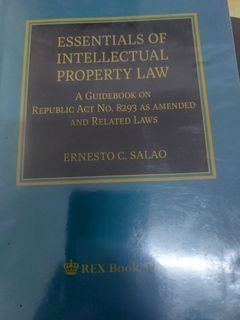 Law book: Intellectual Property Law (IPL,LIP)