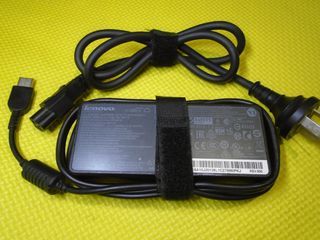 LENOVO PC LAPTOP 20V 4.5A 90W SQUARE USB POWER ADAPTER CHARGER ORIGINAL (USED)