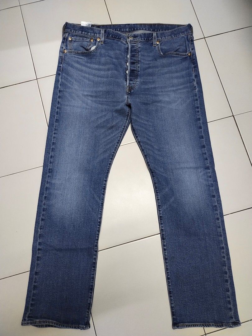 Levis 501 Single Stretch W40 L32 Men s Fashion Bottoms Jeans