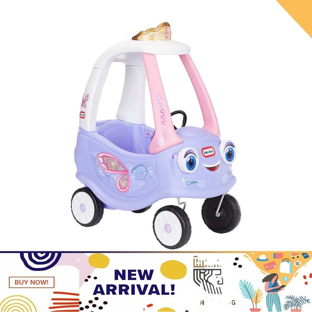 Little tikes 2025 fairy cozy coupe