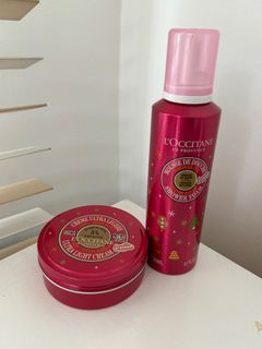 L’occitane En Provence Shower Foam and Body Cream