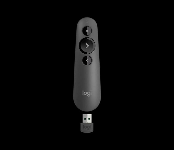Logitech Presentation Remote Control Logi-R500s-GRAPHITE, Video Gaming ...