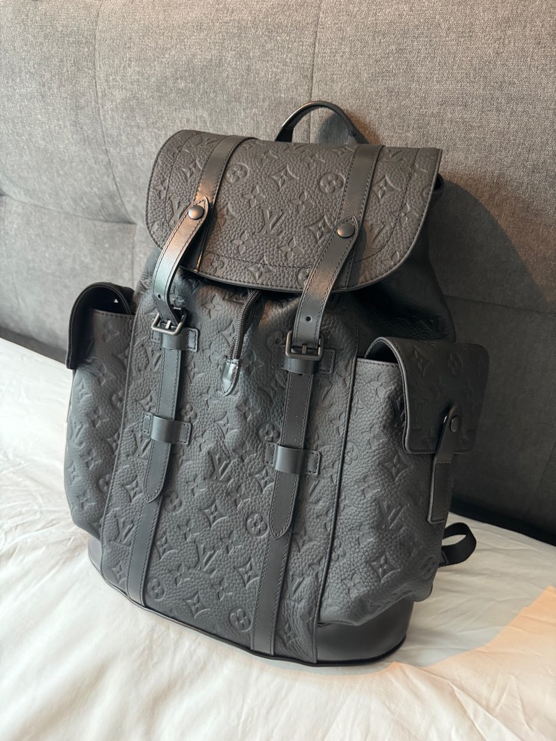 Louis Vuitton Christopher MM Backpack Luxury Bags Wallets on Carousell