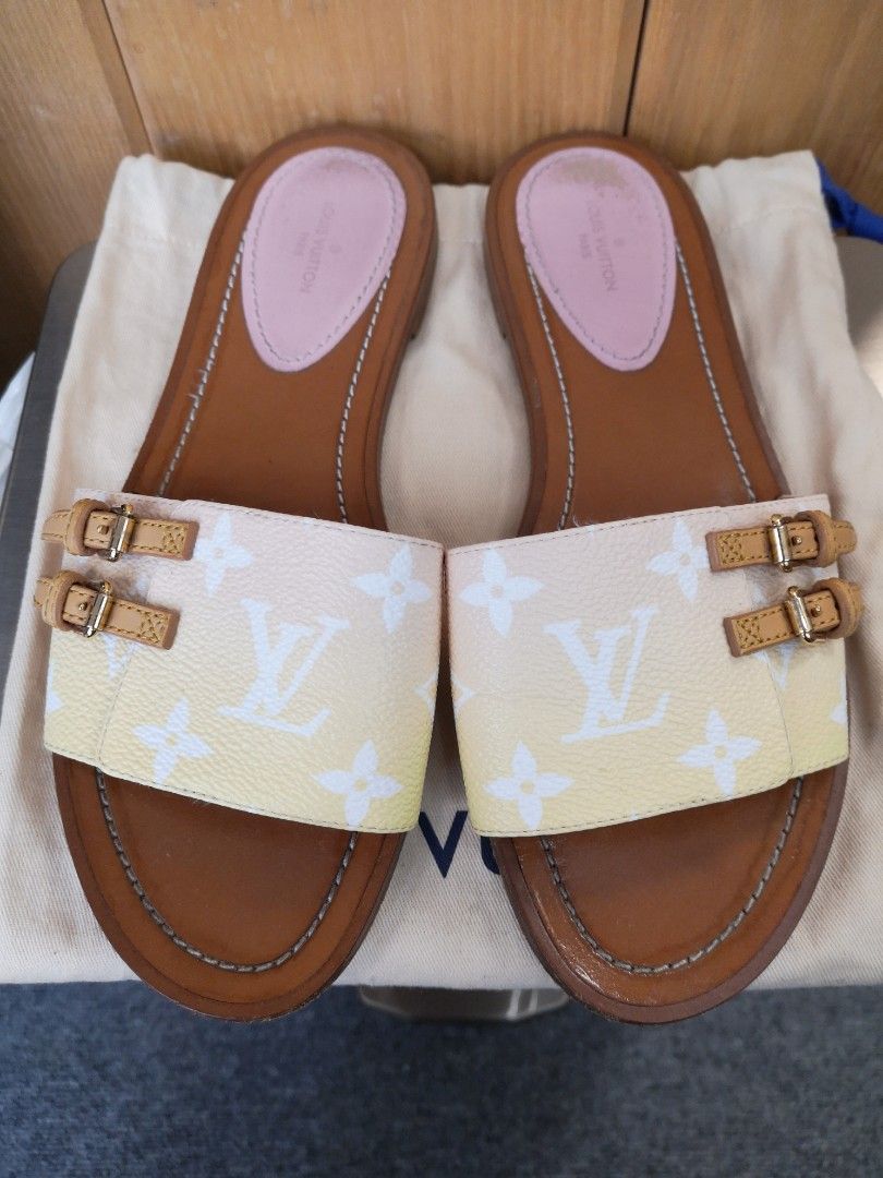 Louis vuitton pastel sandals store