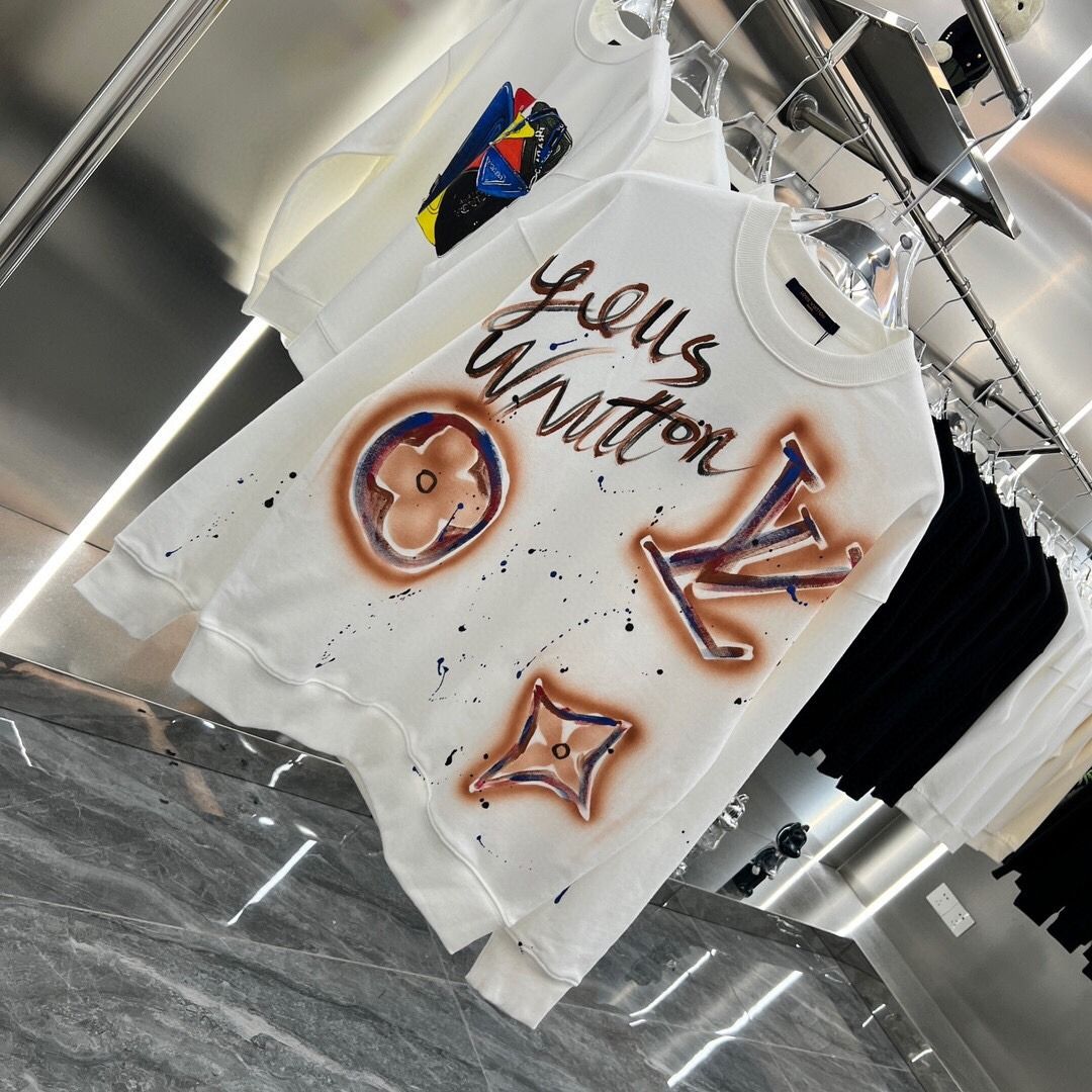 Hand lv new arrivals logo sweatshirt