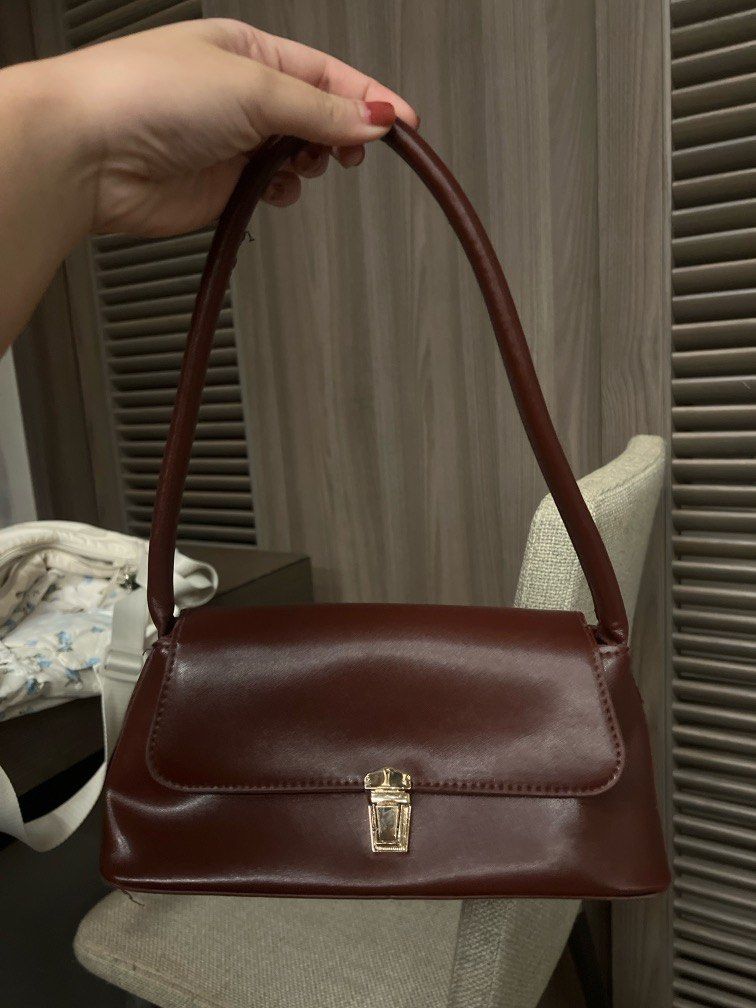 Maroon shoulder bag store