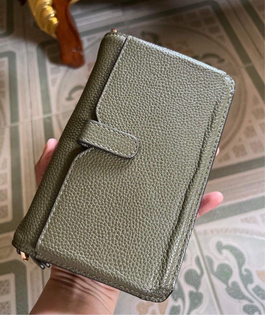 Michael Kors phone wallet on sling Women s Fashion Bags Wallets Cross body Bags on Carousell