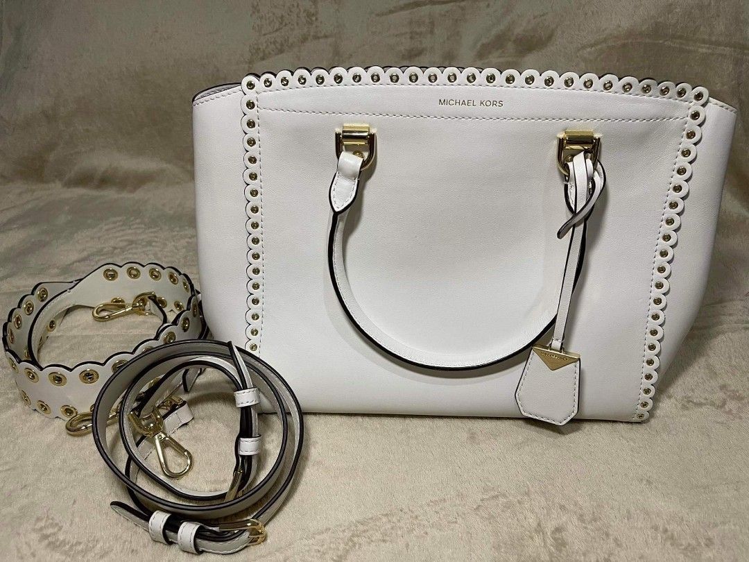 Michael kors scalloped sales bag