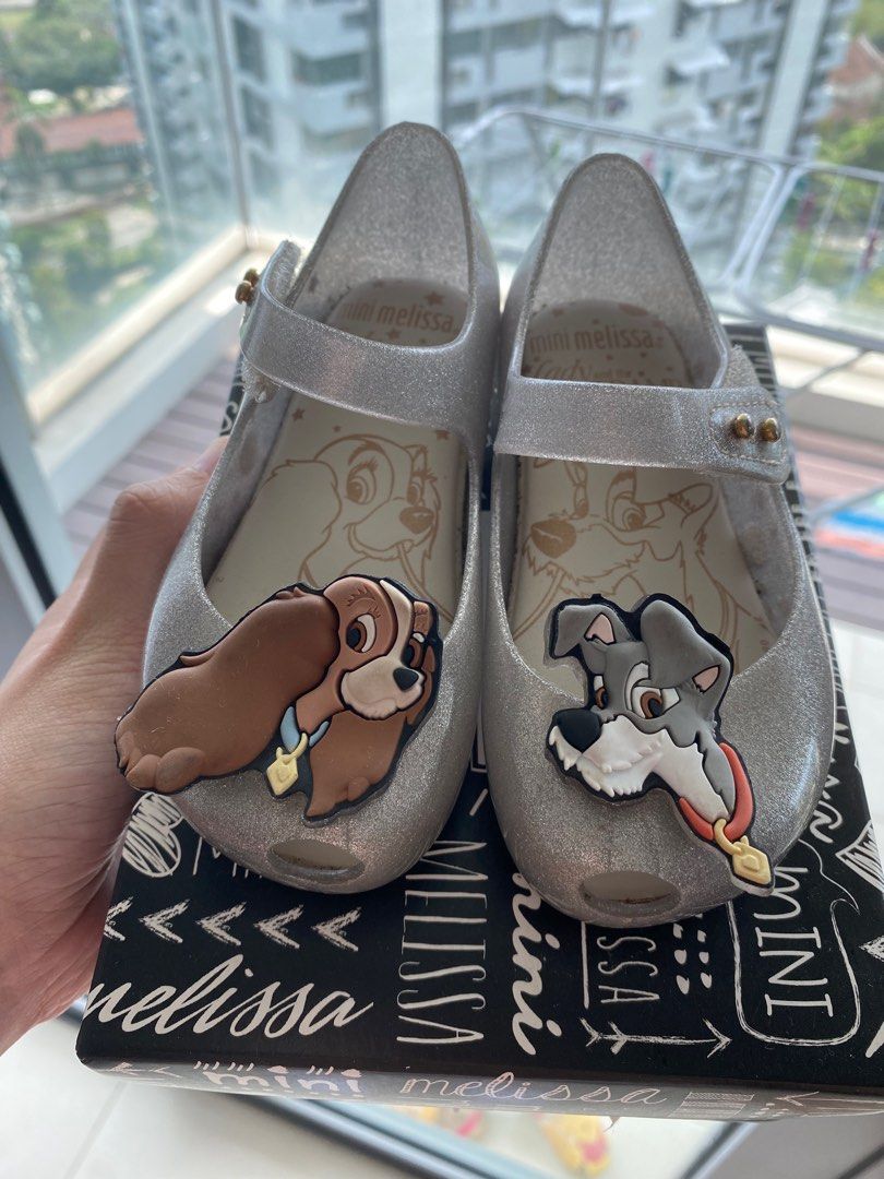 Mini melissa lady and the tramp shoes clearance