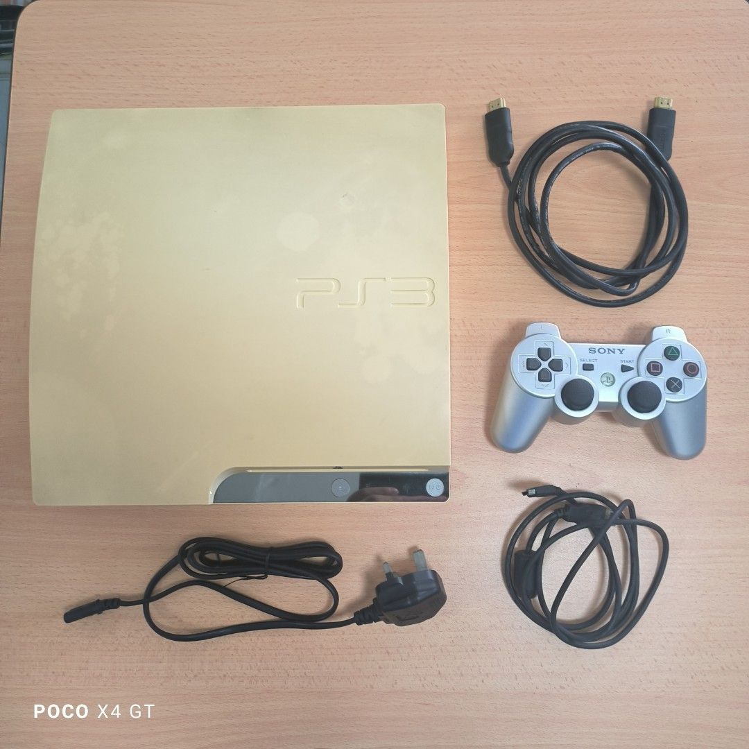Modded Playstation 3 Slim CECH 2506A 160gb PS3 Custom firmware bundle