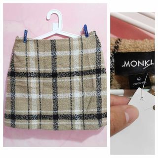 Monki Tweed Skirt