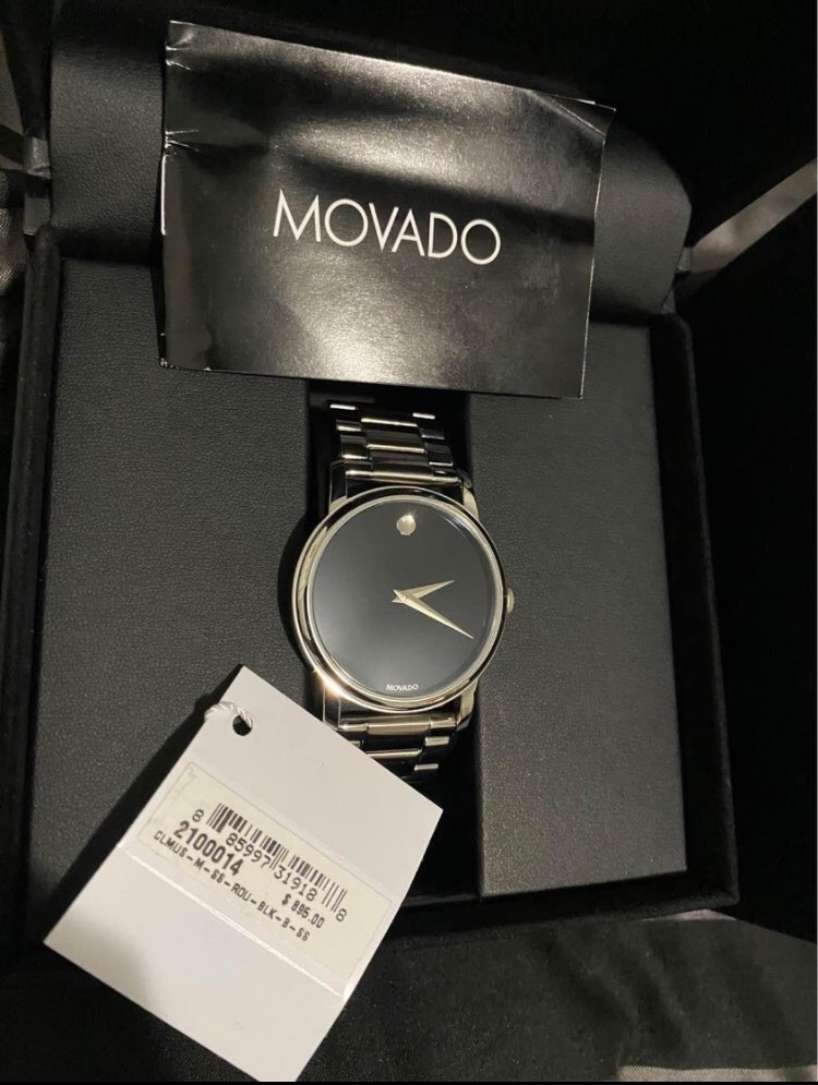 Movado 2100014 Men s Museum Watch Men s Fashion Watches on Carousell