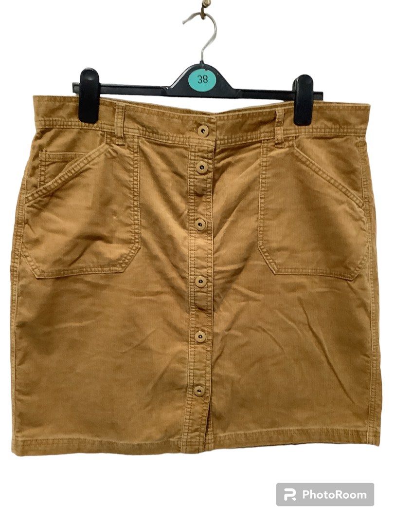 M S corduroy skirt for Plus size 3xl Women s Fashion Bottoms