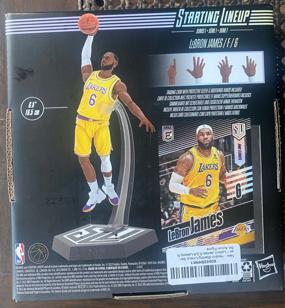 Nba starting lineup Lebron James (Category: Figurines & Statues) located in San Fernando. Submitted by collecatoy (Listing ID 1288589459, Image 2). Description: .