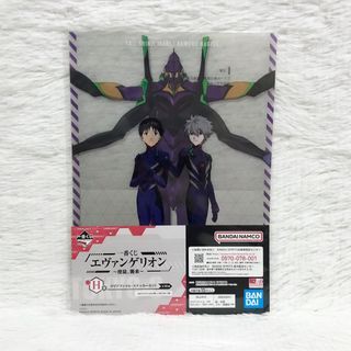 Neon Genesis Evangelion Shinji Nagisa Clear File Folder and Sticker Set Anime Merch Japan