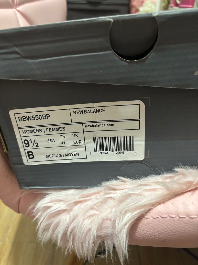 New balance 550 (Category: Sneakers) located in Cainta. Submitted by ricaching (Listing ID 1288609879, Image 3). Description: Used once, guaranteed authentic still with box intact, size is 9 1/2 for women. Bought this for 7k plus. Selling low Can do meet ups and also available for lalamove delivery..
