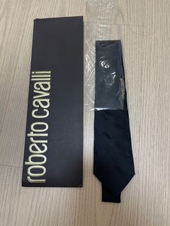 (NEW) Roberto Cavalli Tie 全新領呔64165569377922110