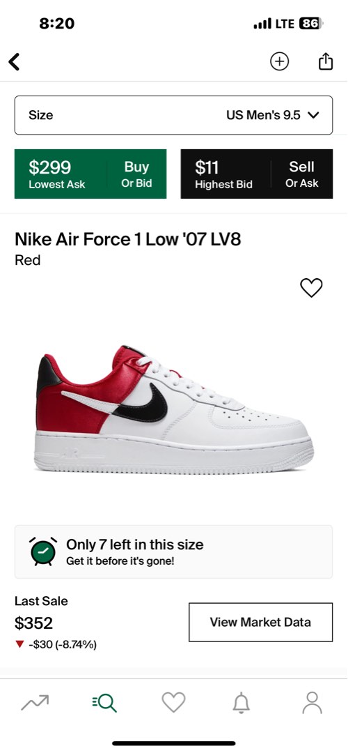Nike Air Force 1 Low 07 LV8 Men s Fashion Footwear Sneakers on Carousell