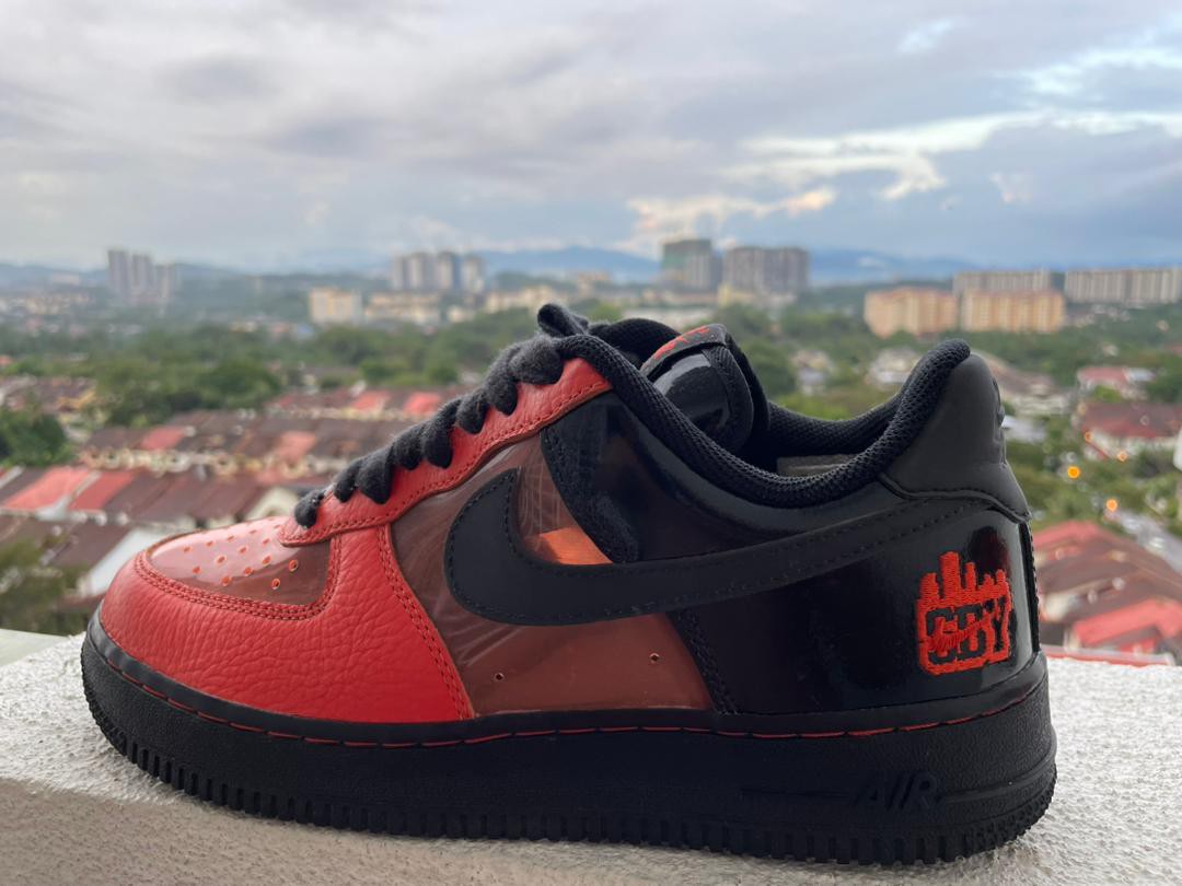 Nike Air Force 1 'Shibuya Halloween', Men's Fashion, Footwear