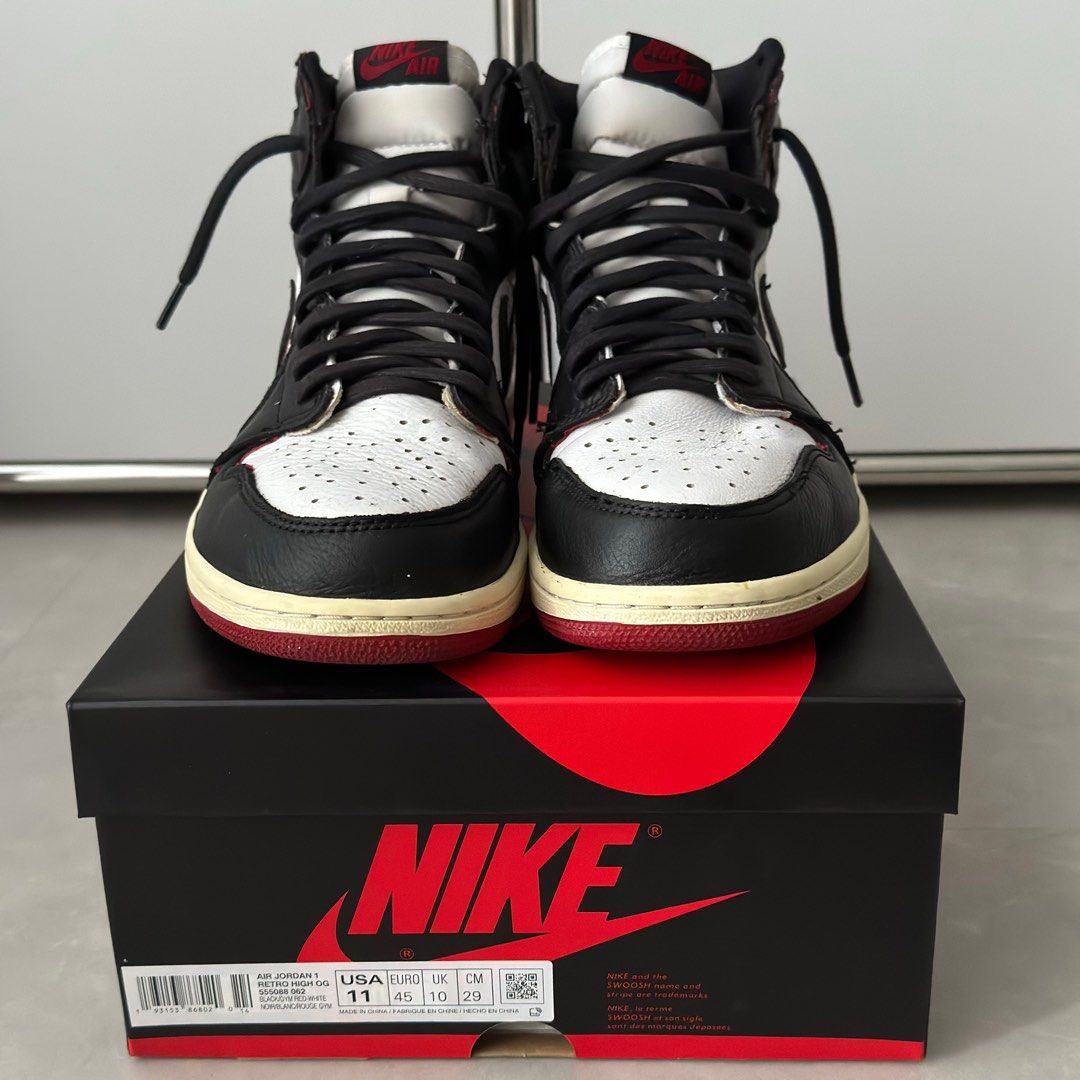 air jordan 1 bloodline box