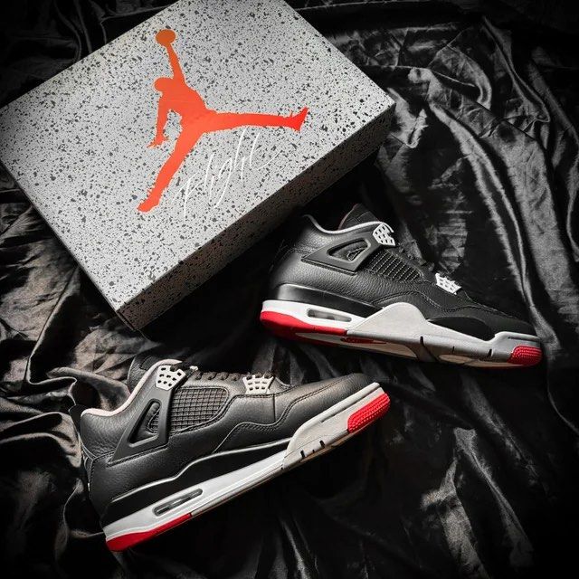 Nike Air Jordan 4 Bred Reimagined