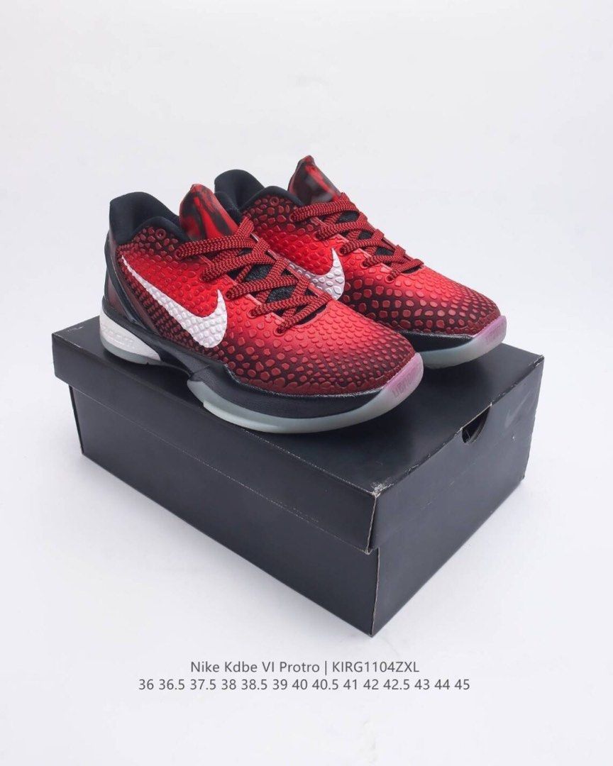Nike Kobe 6 Protro VI ZoomAir cushion Men s and women s basketball shoes EU size 36 36.5 37.5 38 38.5 39 40 40.5 41 42 42.5 43 44 45