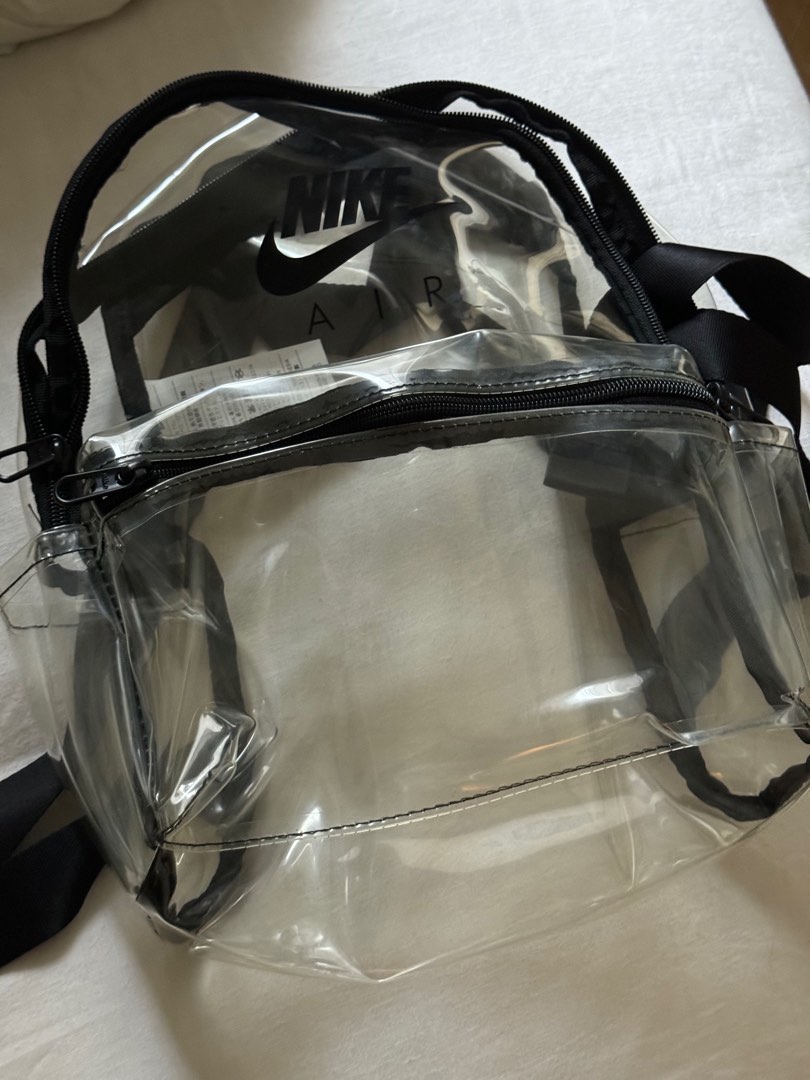 Nike transparent backpack Women s Fashion Bags Wallets