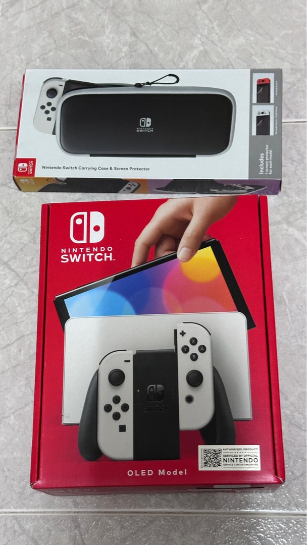 Nintendo Switch (OLED Model) Carrying Case & Screen Protector (Nintendo  Switch)