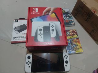 Nintendo switch Oled with Games