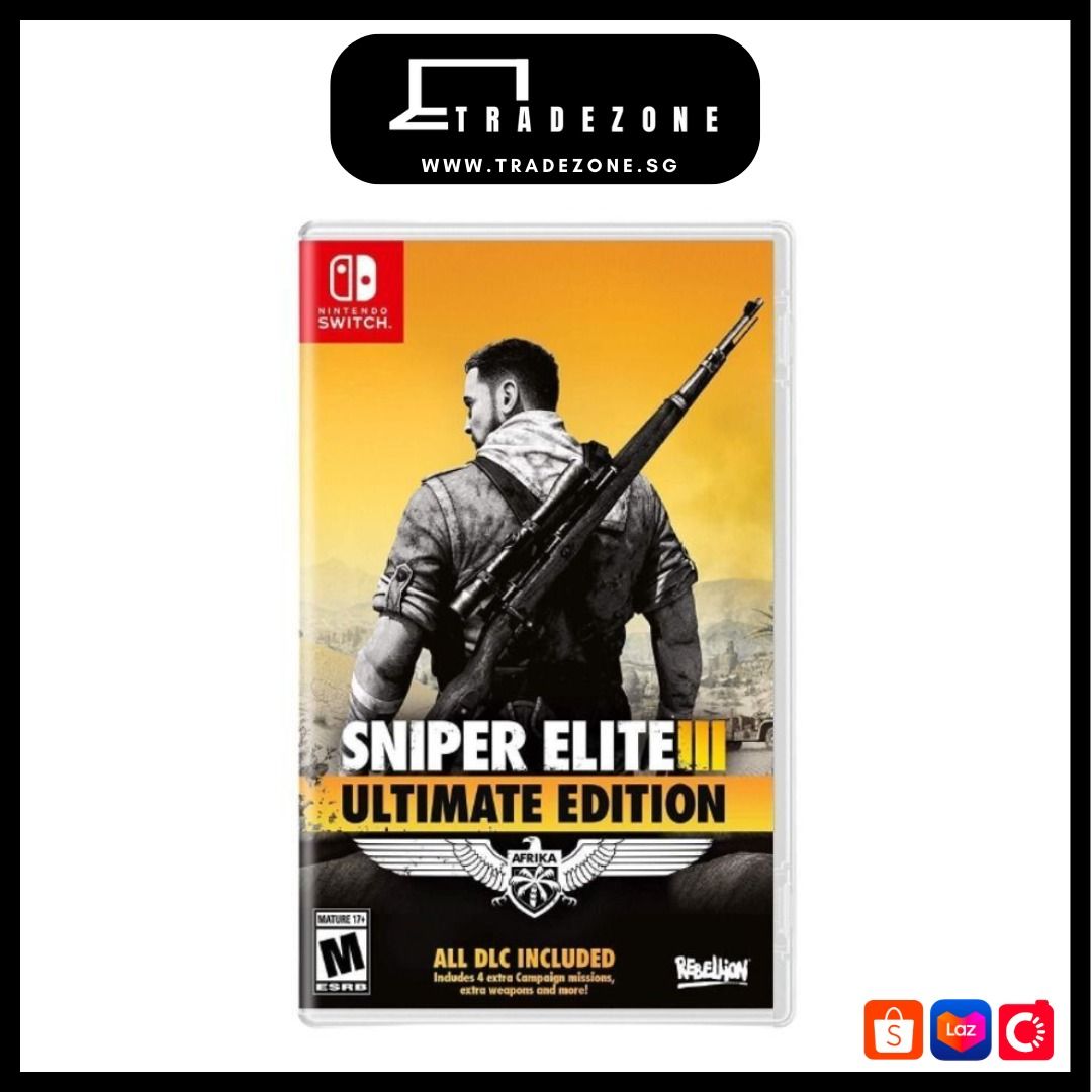 Nintendo switch sniper elite store 3 ultimate edition