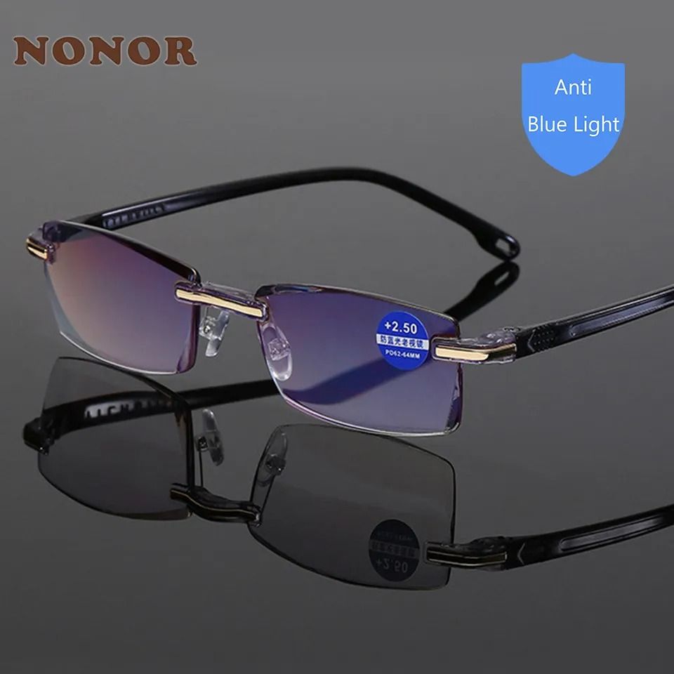 Vintage rimless glasses shop
