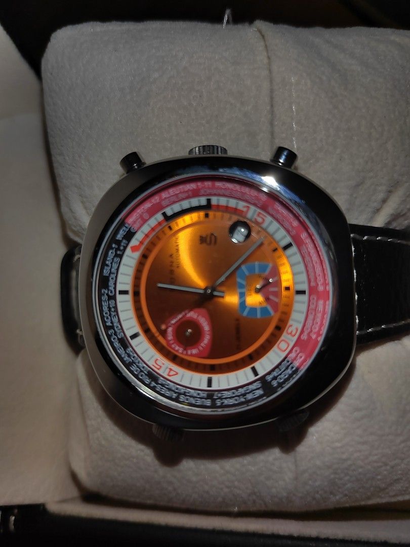 SOLD c1975 Sorna Alarm watch - Birth Year Watches