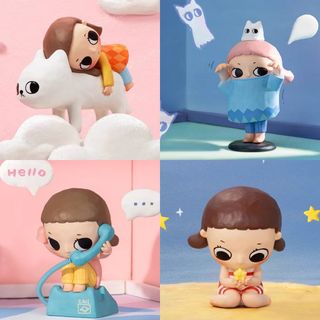 CRYBABY POWERPUFF GIRLS SERIES POPMART PHONE KEYCHAIN CHARM BLIND BOX ...