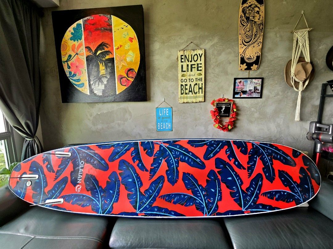 Foam shop surfboard decathlon