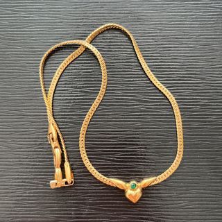 Original Vintage Nina Ricci Gold Tone Necklace