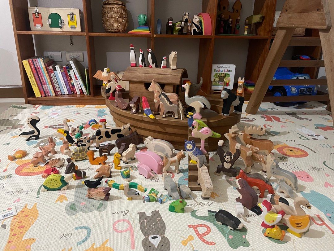 Ostheimer wooden ark (Category: Educational & Learning Toys) located in Manila. Submitted by theeditmarket (Listing ID 1272341810, Image 1). Description: SRP 30,000-35,000 RFS: decluttering ARK ONLY, animals not included.